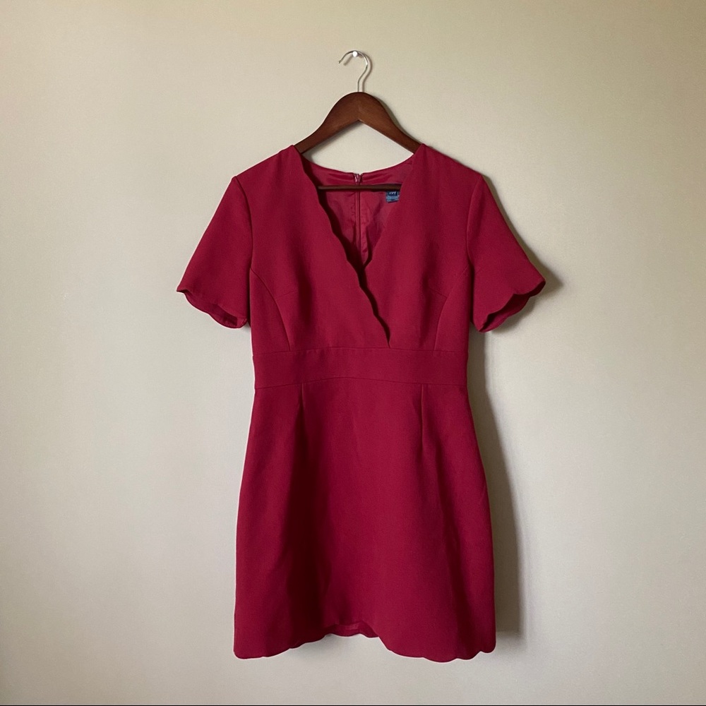 French Connection Scallop Dress